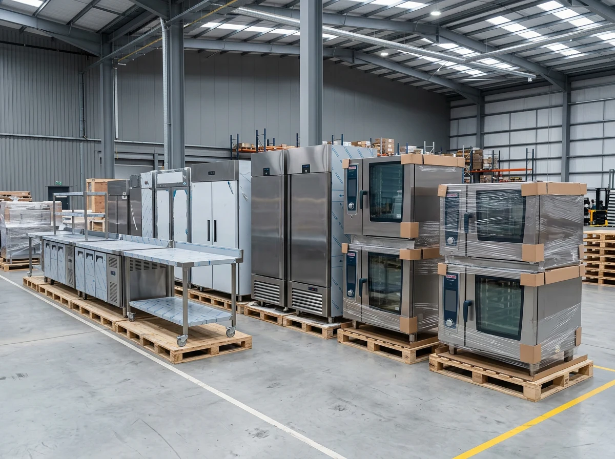 Commercial catering equipment supplied by CKLS