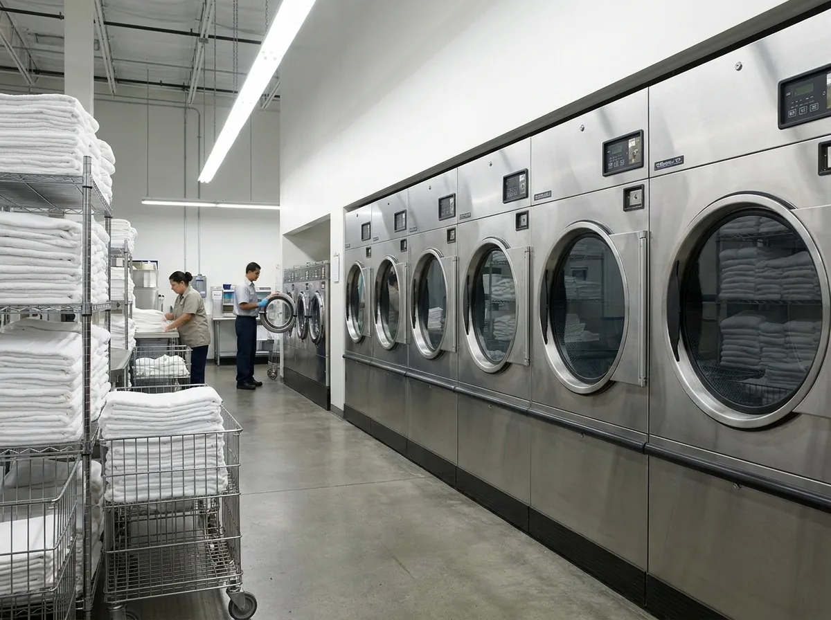 Commercial laundry equipment