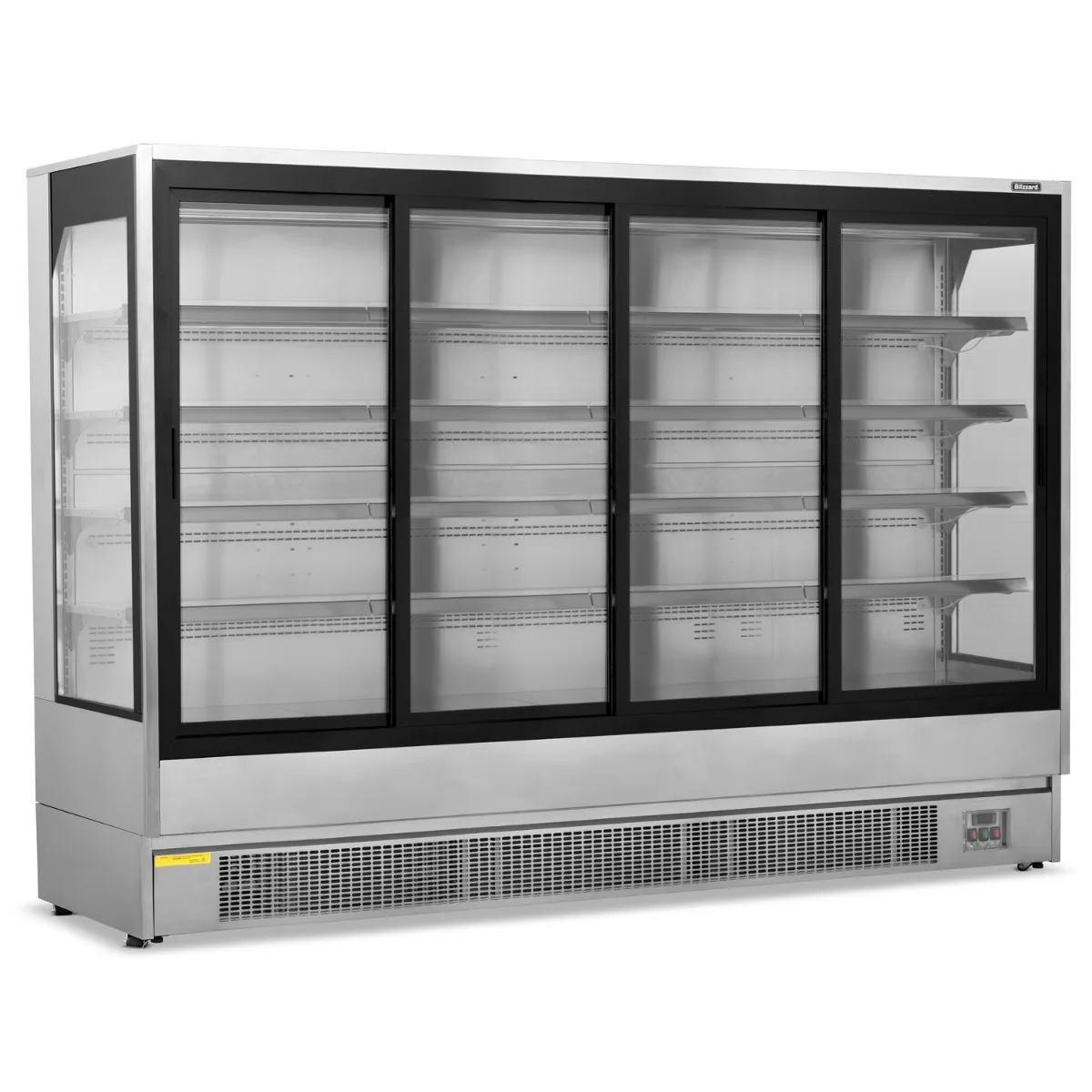 Blizzard 2.5m Multi Deck With Sliding Glass Doors