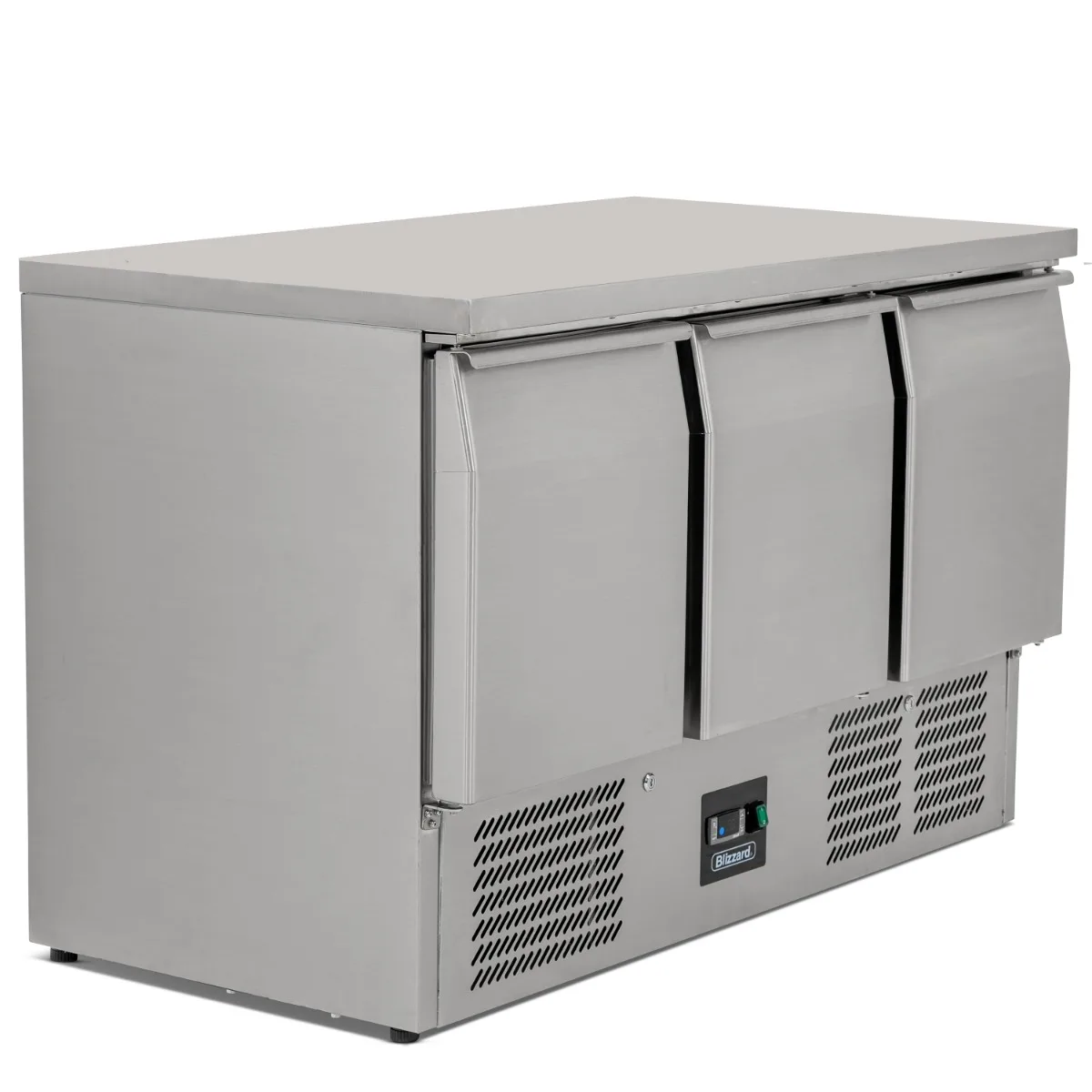 Blizzard Compact Triple Door Counter Refrigerator