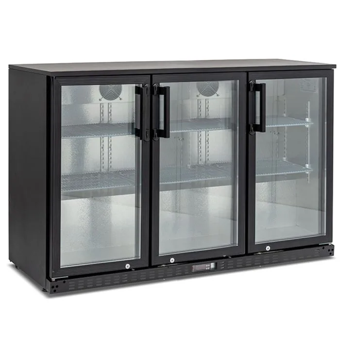 Koldbox Triple Hinged Glass Door Bottle Cooler
