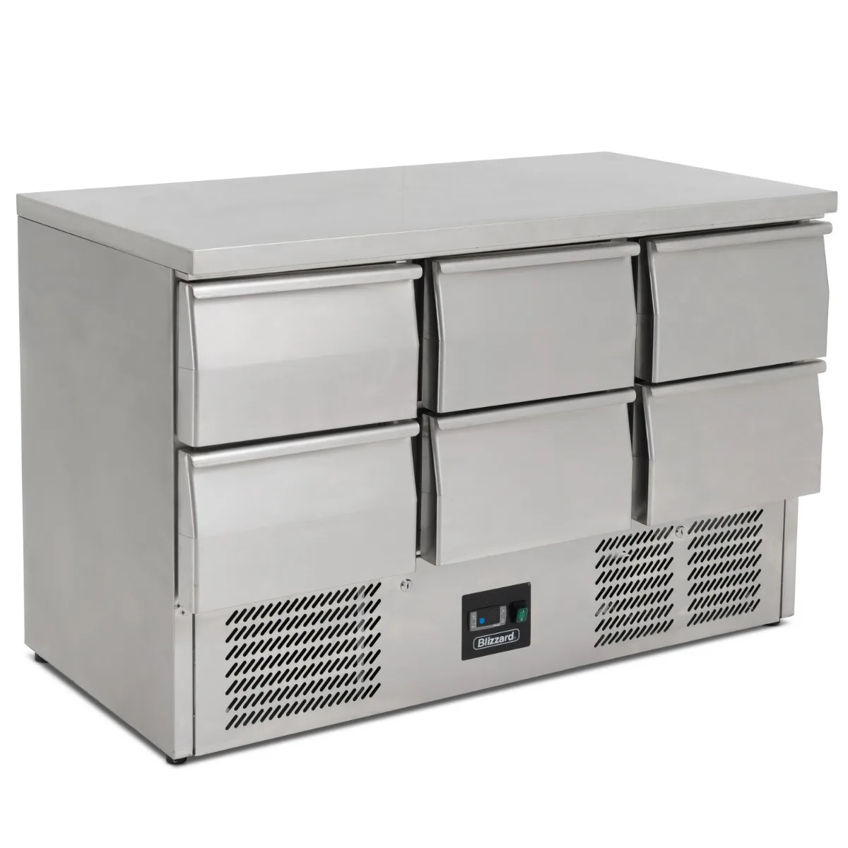 Blizzard Compact Six Drawer Counter Refrigerator