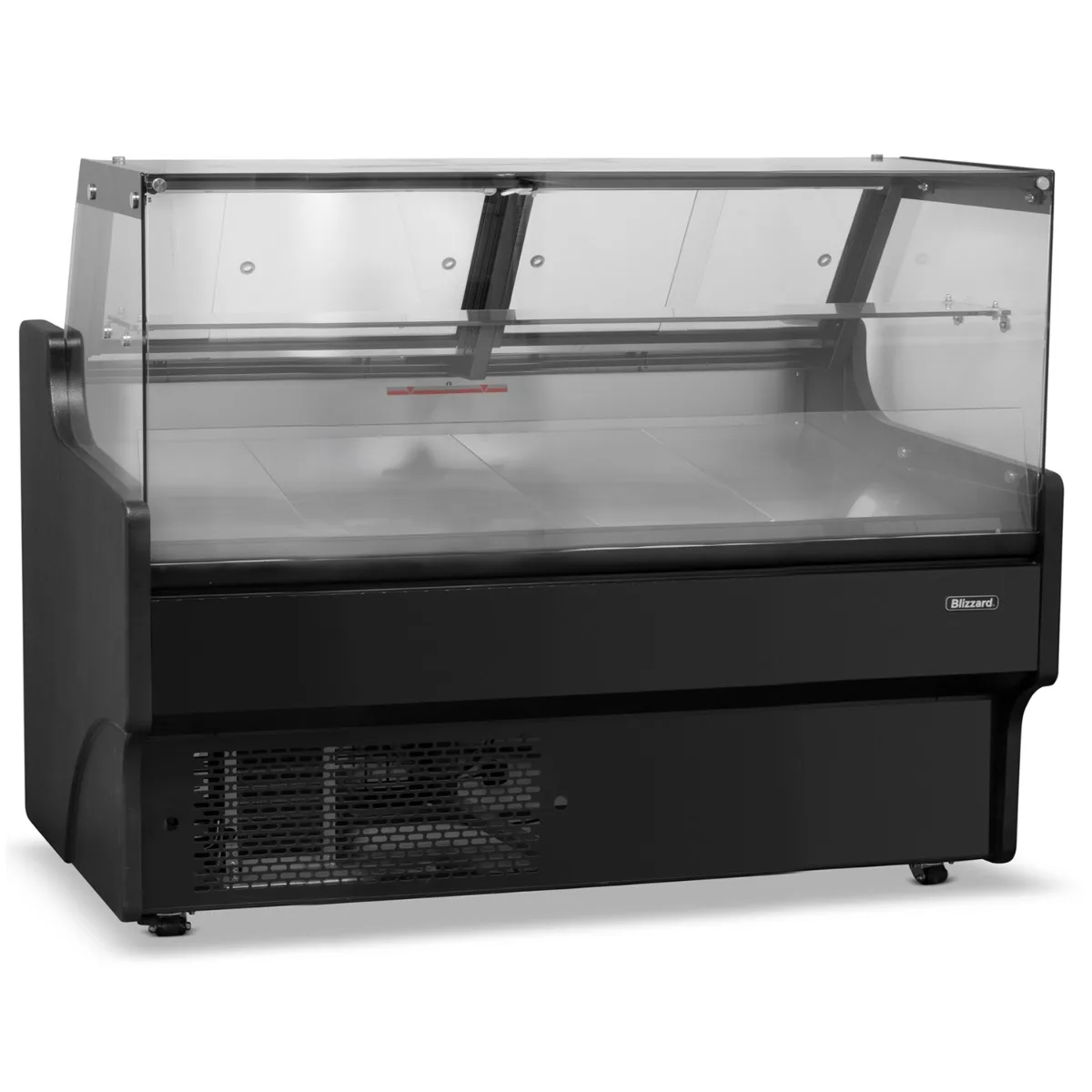 Blizzard 1.3m Flat Glass Serve Over Counter