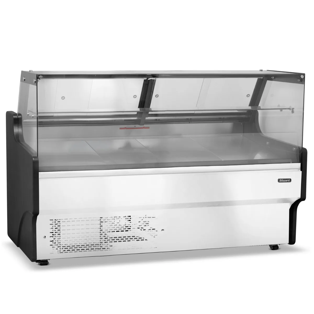 Blizzard 1.5m Flat Glass Serve Over Counter