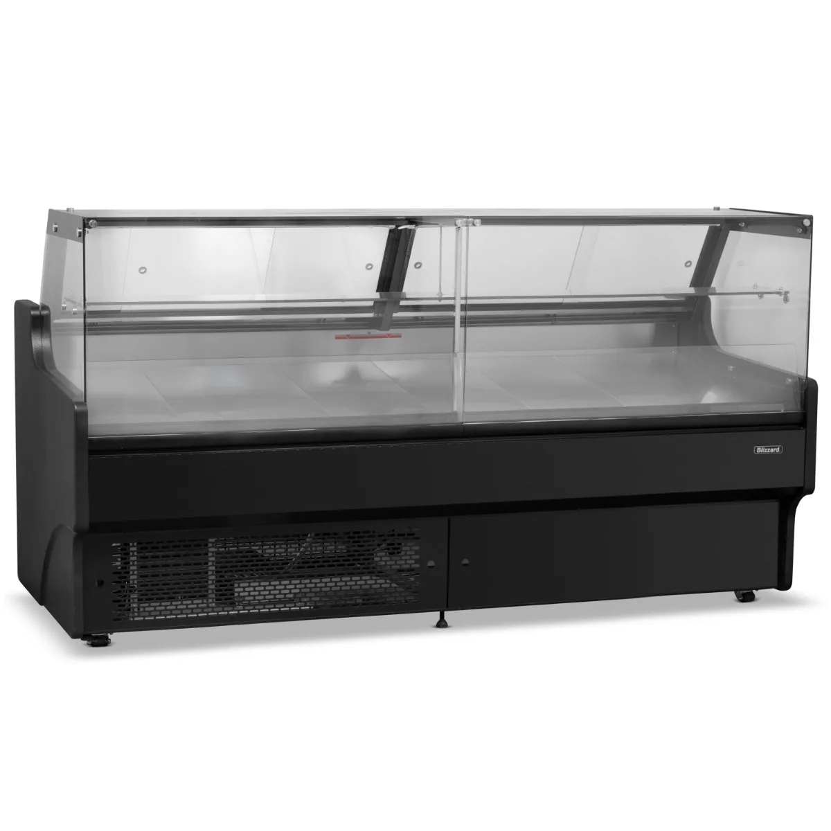 Blizzard 2m Flat Glass Serve Over Counter