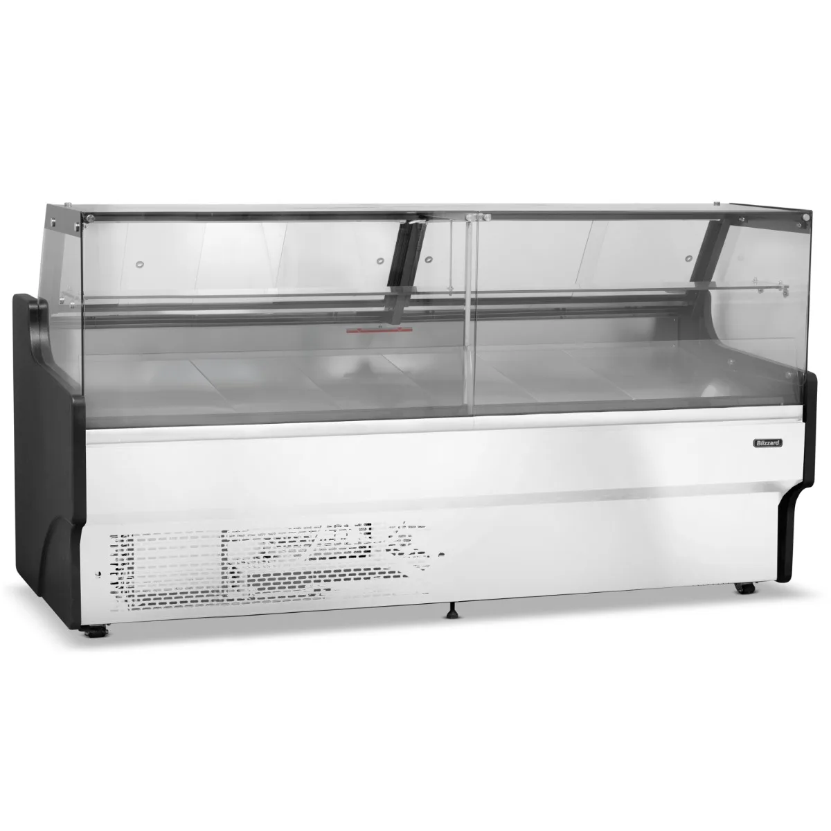 Blizzard 2m Flat Glass Serve Over Counter