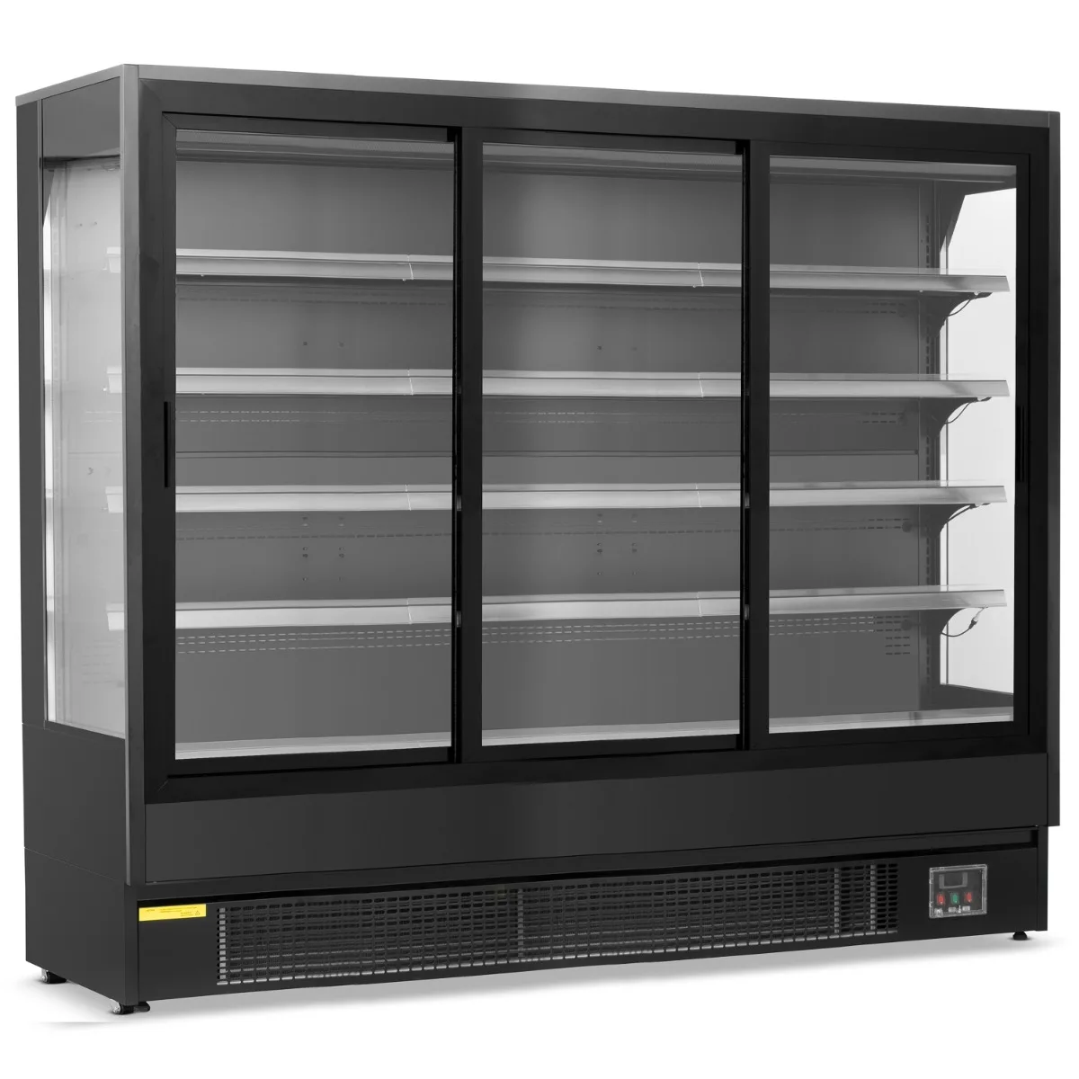 Blizzard 2m Multi Deck With Sliding Glass Doors