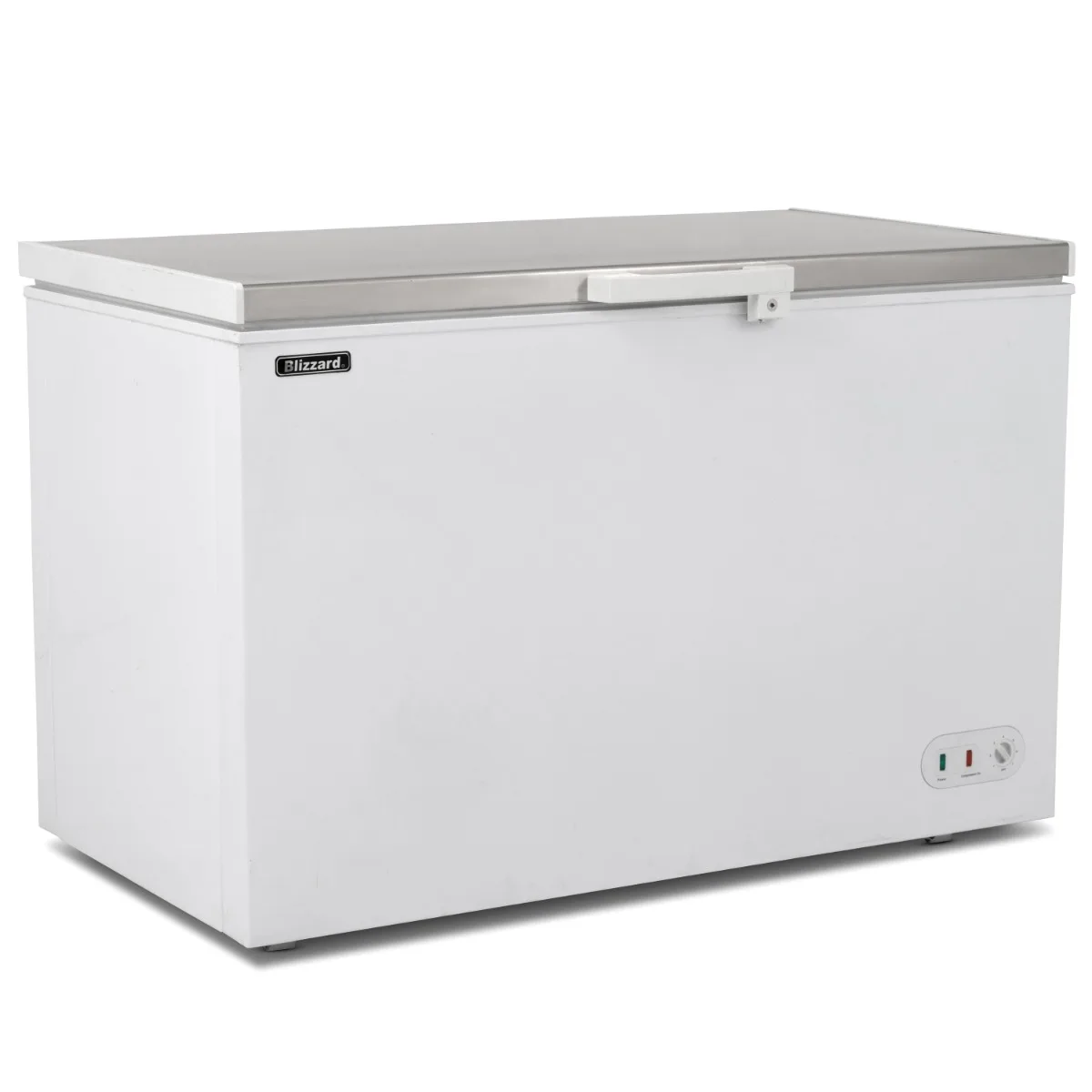 Blizzard 450L Stainless Steel Lid Chest Freezer