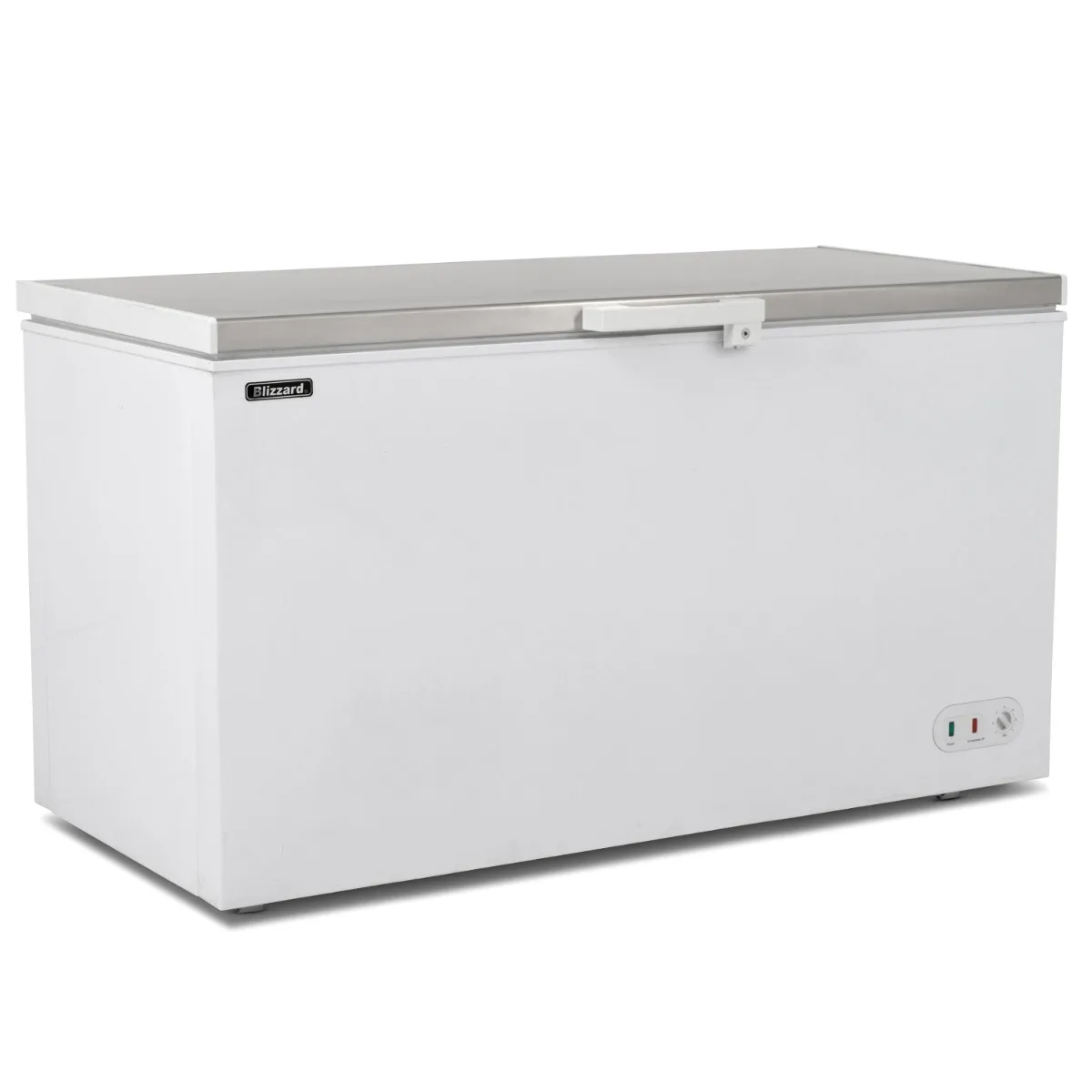 Blizzard 550L Stainless Steel Lid Chest Freezer