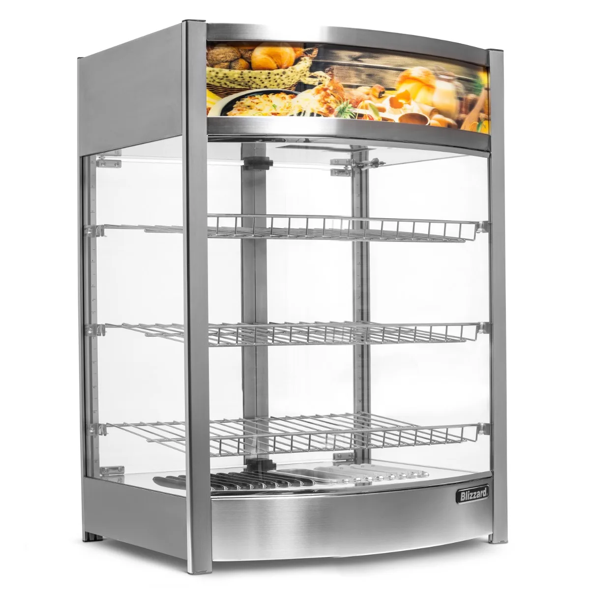 Blizzard 97L Counter Top Tiered Heated Merchandiser
