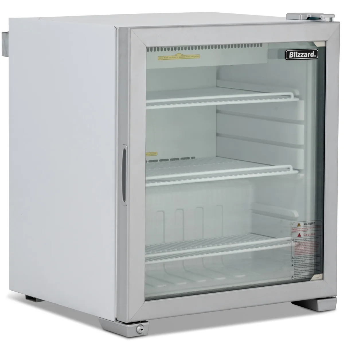 Blizzard Glass Door Counter Top Freezer