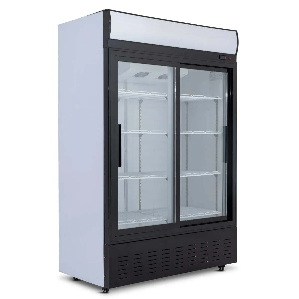 Blizzard 900L Double Sliding Glass Door Display Merchandiser
