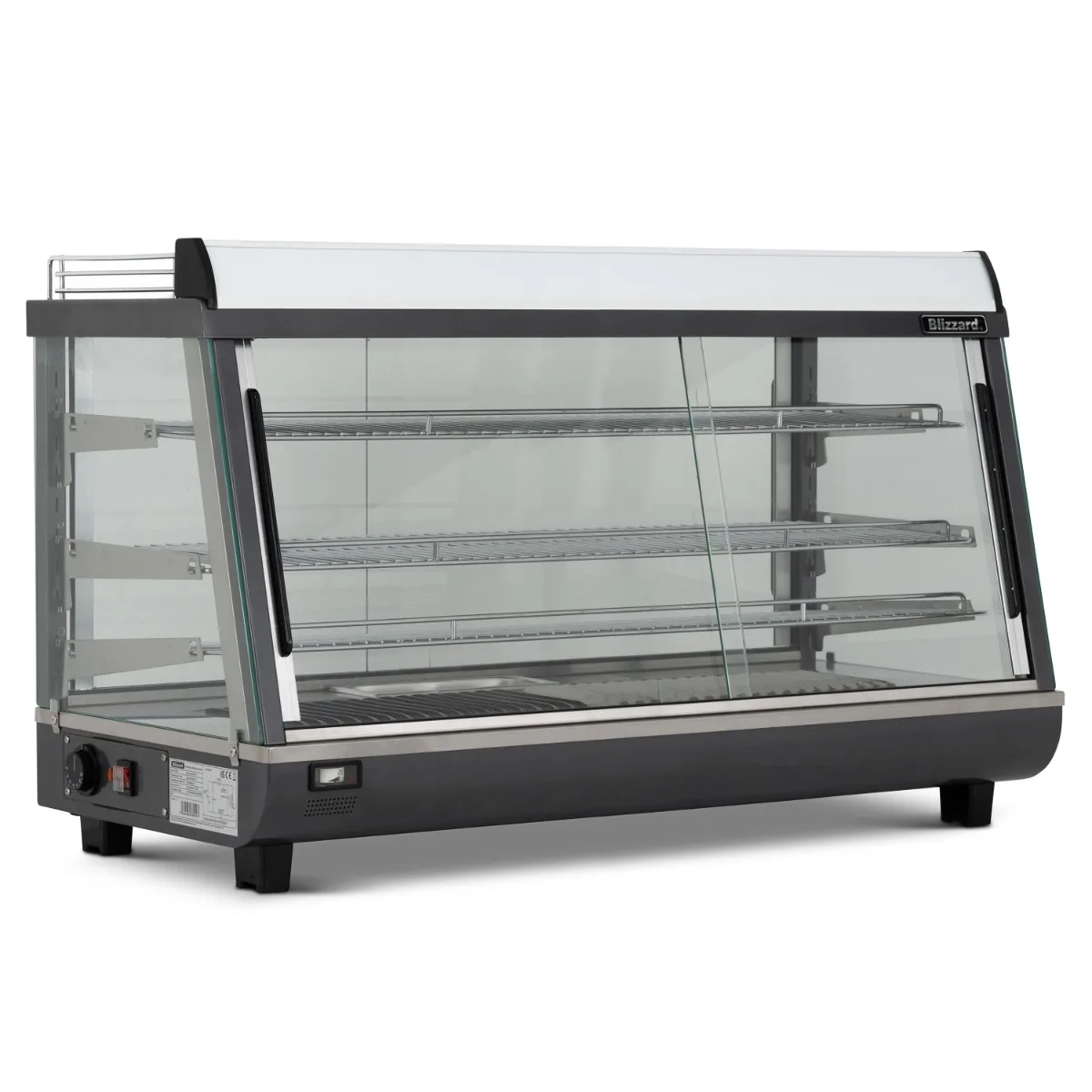 Blizzard 186L Counter Top Dual Access Heated Merchandiser