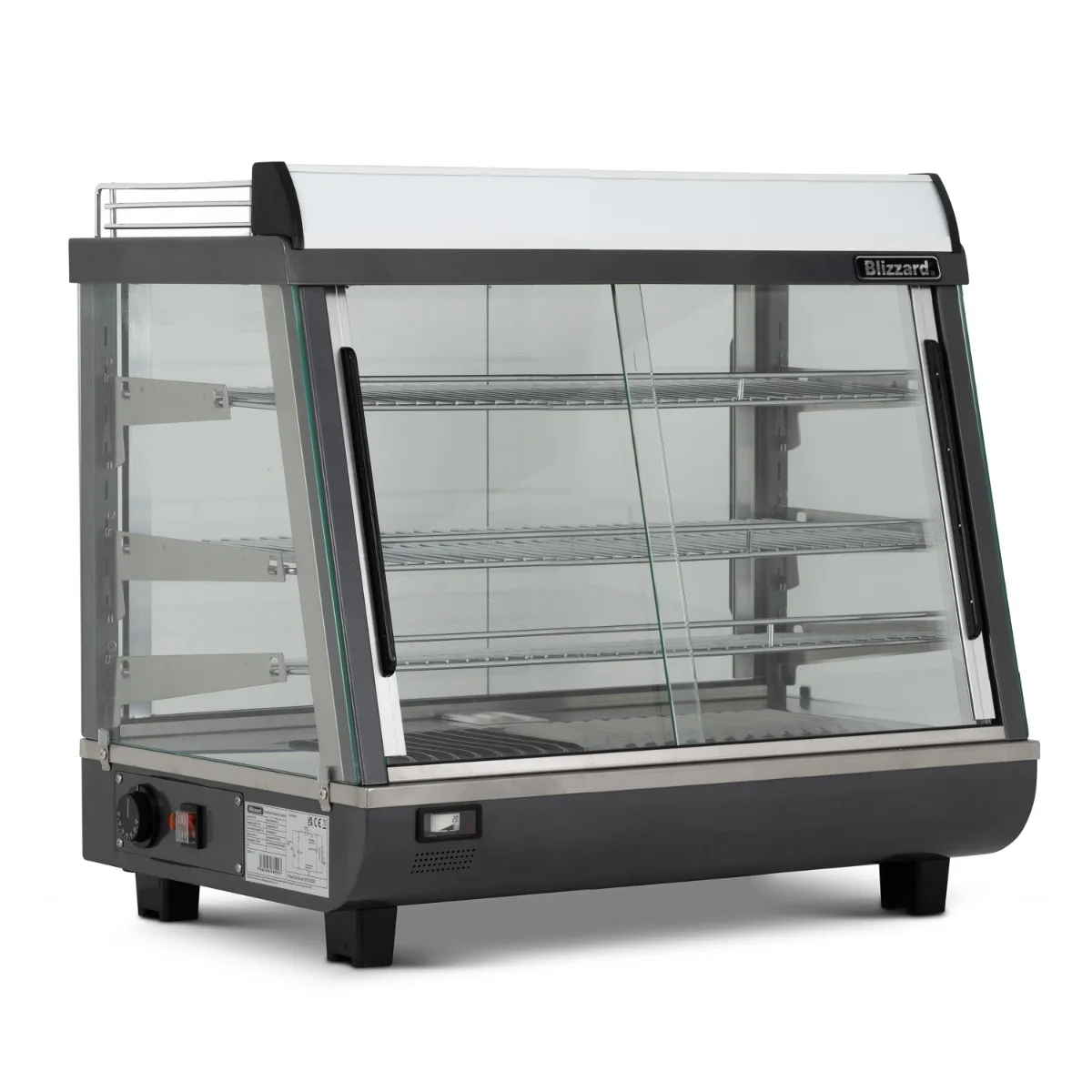Blizzard 96L Counter Top Dual Access Heated Merchandiser