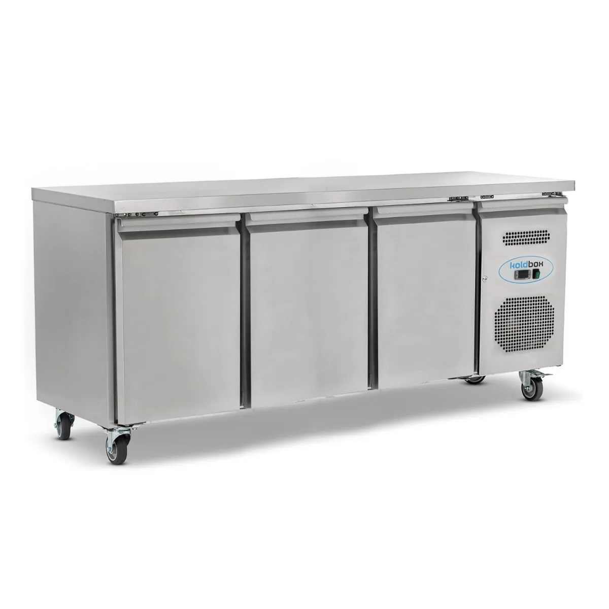 Koldbox Triple Hinged Door Counter Refrigerator