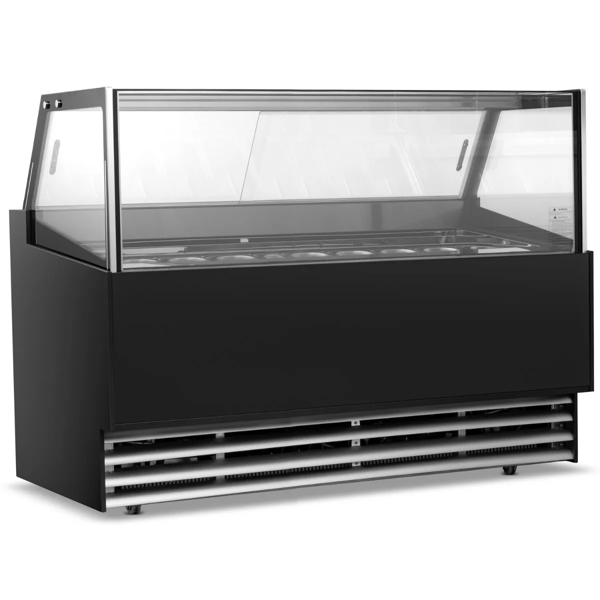 Blizzard 15 Pan Ice Cream Display