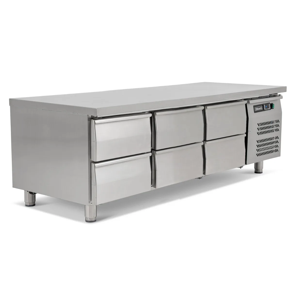 Blizzard Six Drawer Low Height Snack Counter