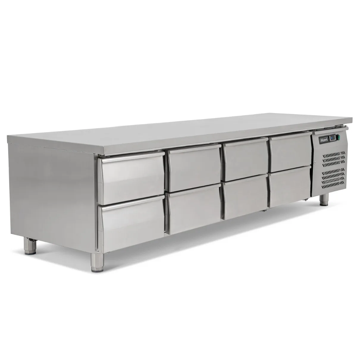 Blizzard Eight Drawer Low Height Snack Counter