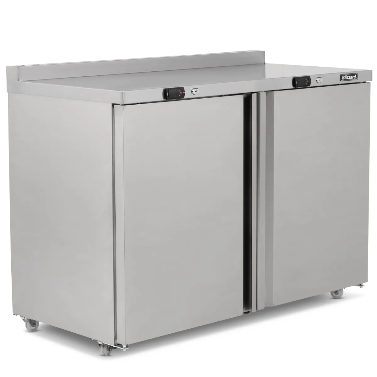 Blizzard Double Hinged Door Freezer/Fridge Workstation