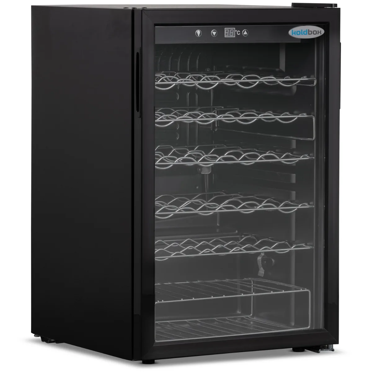 Koldbox Single Hinged Glass Door Under Counter Wine Cooler