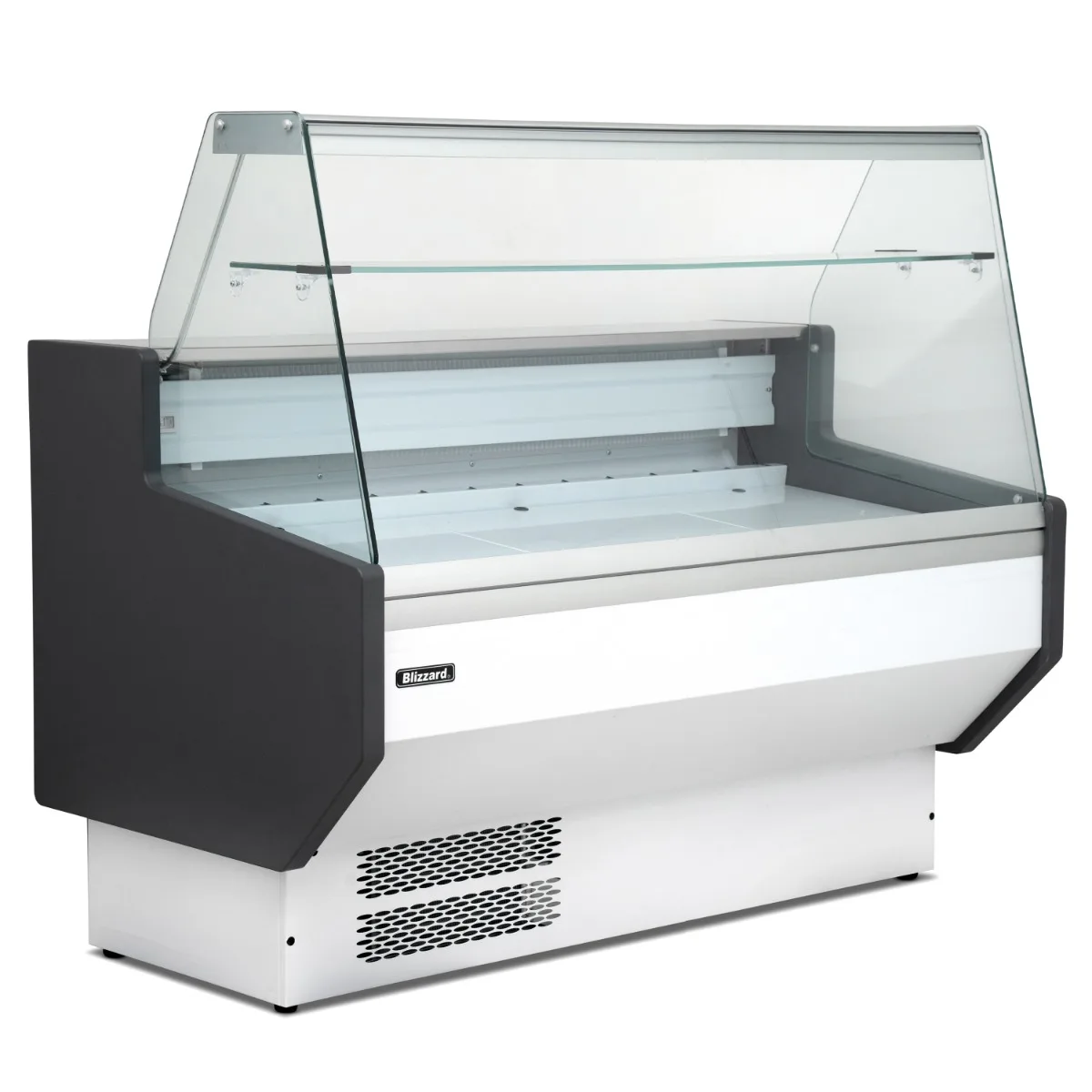Blizzard 1.3m Flat Glass Serve Over Counter