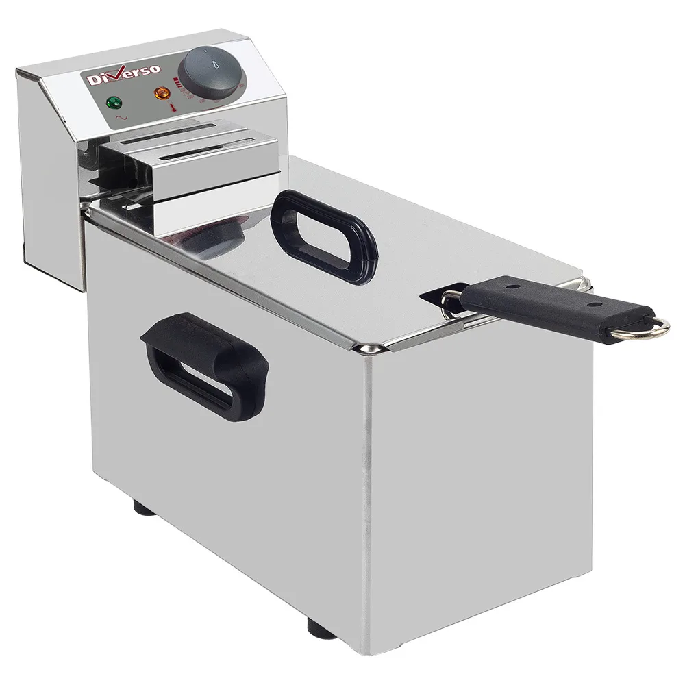 Diverso by Diamond Diverso WR-EF04-S4 Electric table top fryer 4 liters