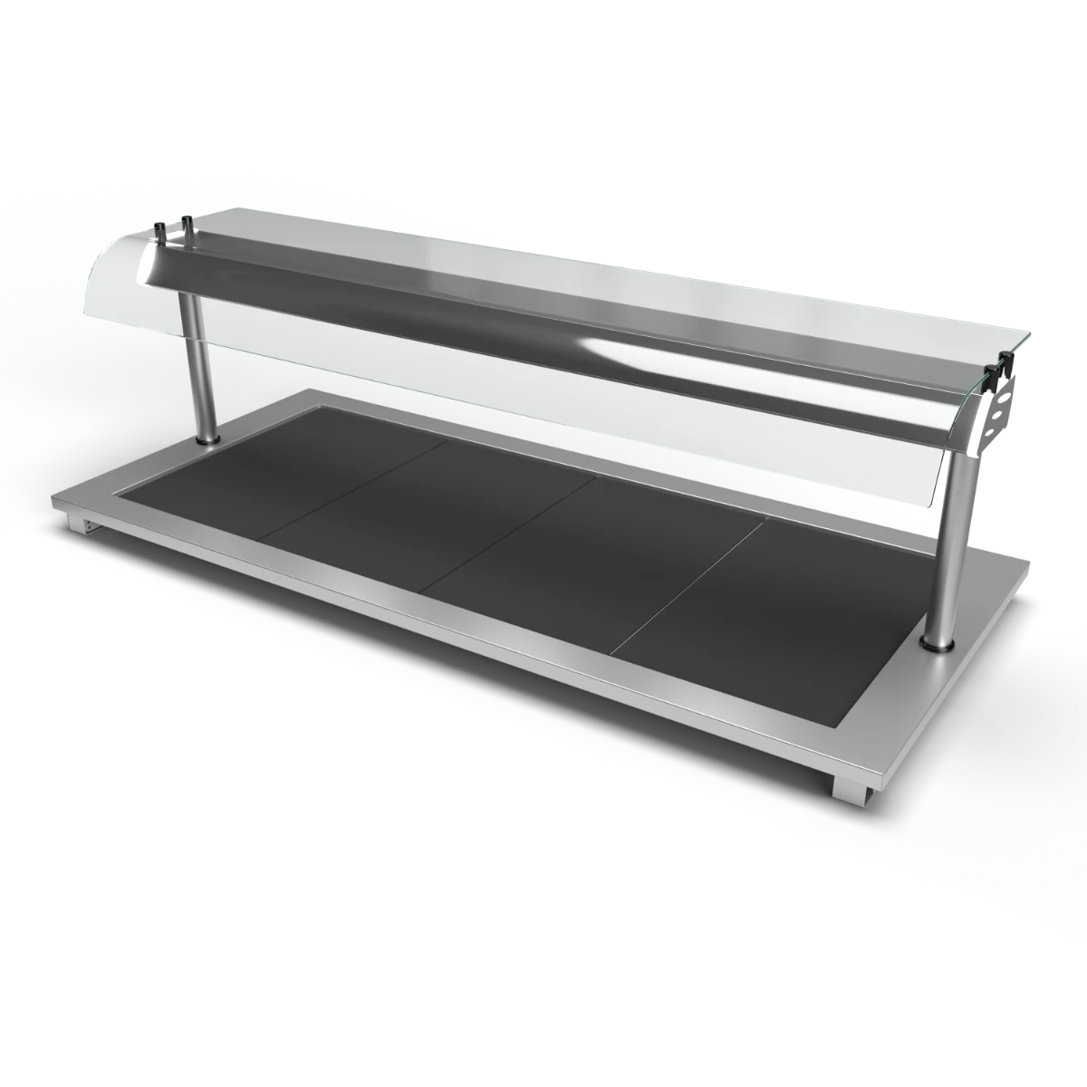 Moffat D4HT Drop-In Hot Top Model with Curved Glass Open Front Gantry