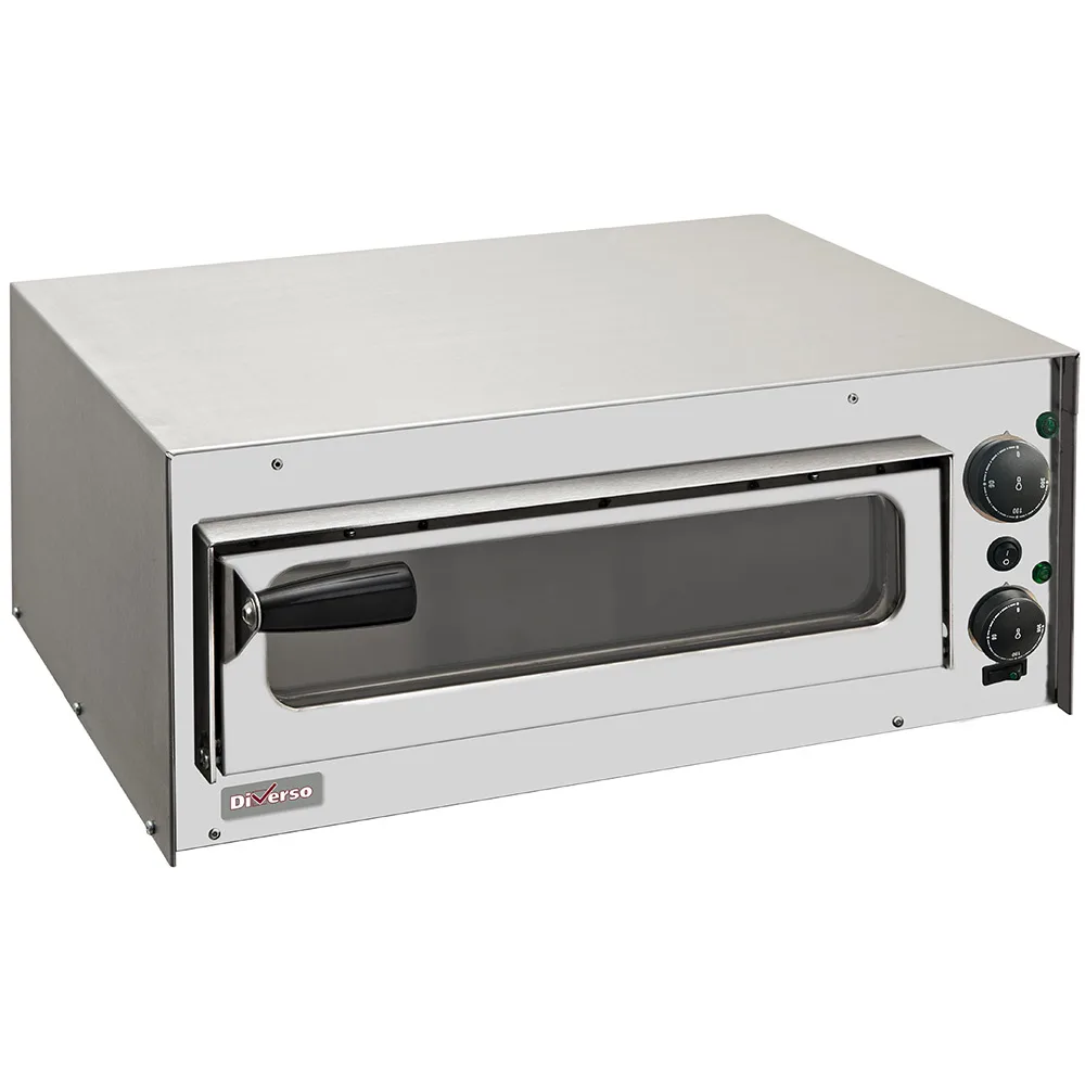 Diverso by Diamond Diverso WR-PZ20-PV Pizza oven 35 mm, with glass door