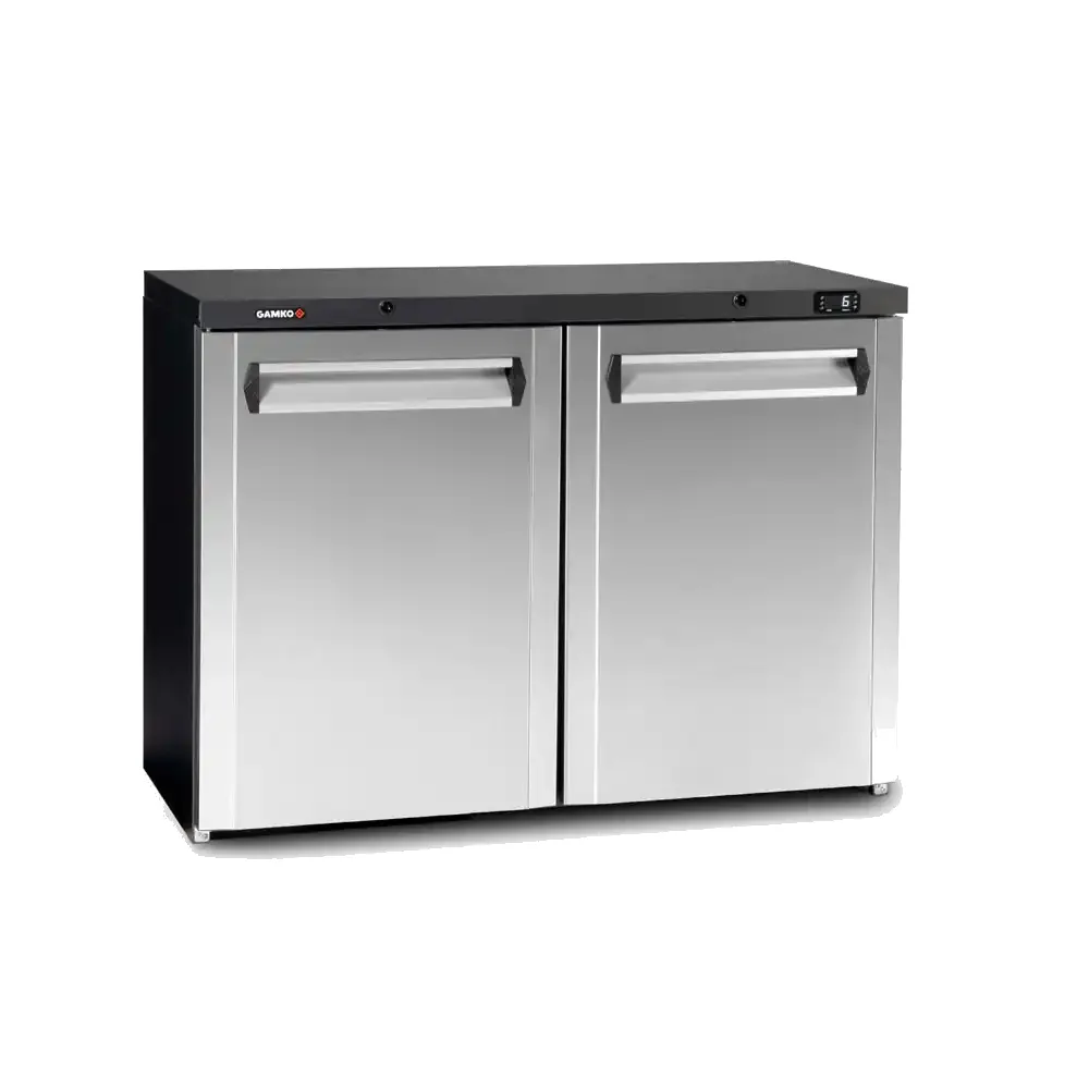 Gamko MG3/275CS Stainless Steel Undercounter Bottle Cooler – 328 Litres