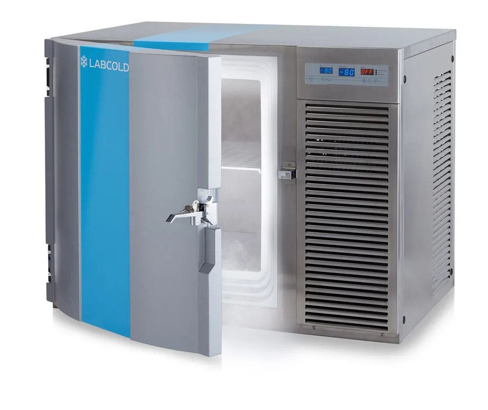 Labcold LULT80100 Single Door Stainless Steel Low Temperature (-50C to -80C) Freezer, 100 Litres