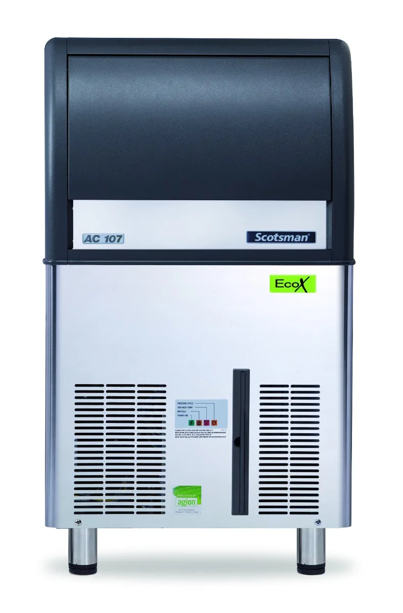Scotsman AC 107 Eco-X Self Contained Gourmet Ice Maker, 53kg/24hrs Output / 23kg Storage
