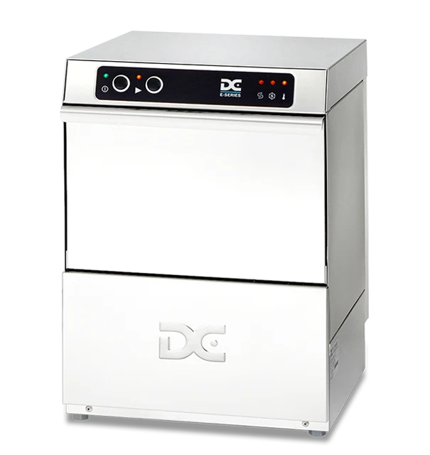 DC Products DC EG40IS Economy Range 400mm Basket Frontloading Commercial Glasswasher with Integral Water Softener, 16 Pint Capacity