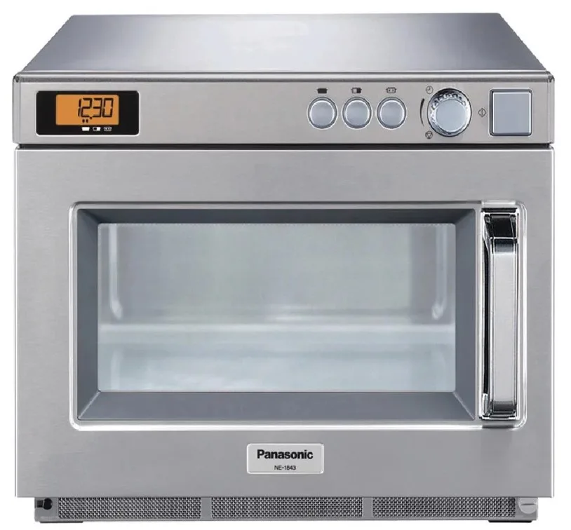 Panasonic NE-1843 Manual Dial Control Compact Professional Microwave, 1800W