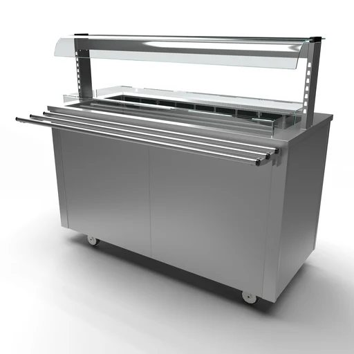 Moffat Versicarte Pro VC4RWLGTR Refrigerated Well with Open Front Gantry & Tray Rail Package