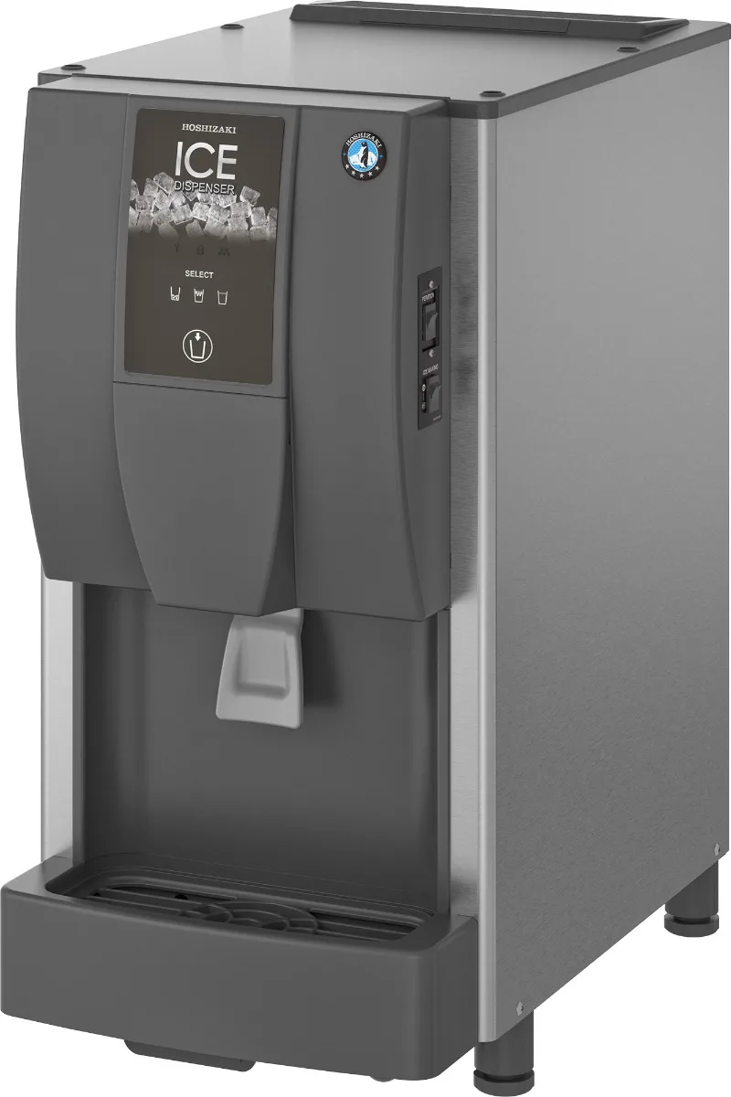 Hoshizaki DCM-60KE Ice/Water Dispenser, 60kg/24hrs Output / 1.9kg Storage