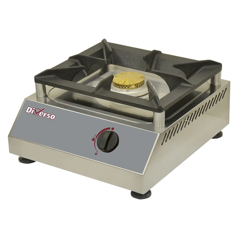 Diverso by Diamond Diverso WR-RTS-1G Table top gas stove, 1 burner 5 kW