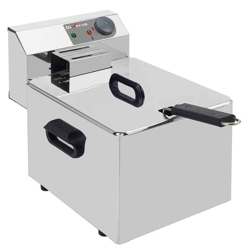 Diverso by Diamond Diverso WR-EF07-S7 Electric table top fryer 7 liters