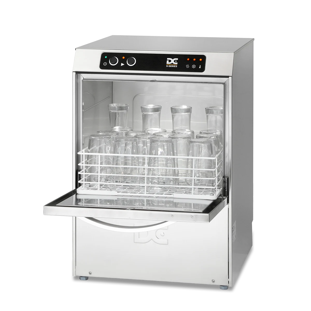 DC Products DC SGP40 Standard Range 400mm Basket Frontloading Commercial Glasswasher, 18 Pint Capacity