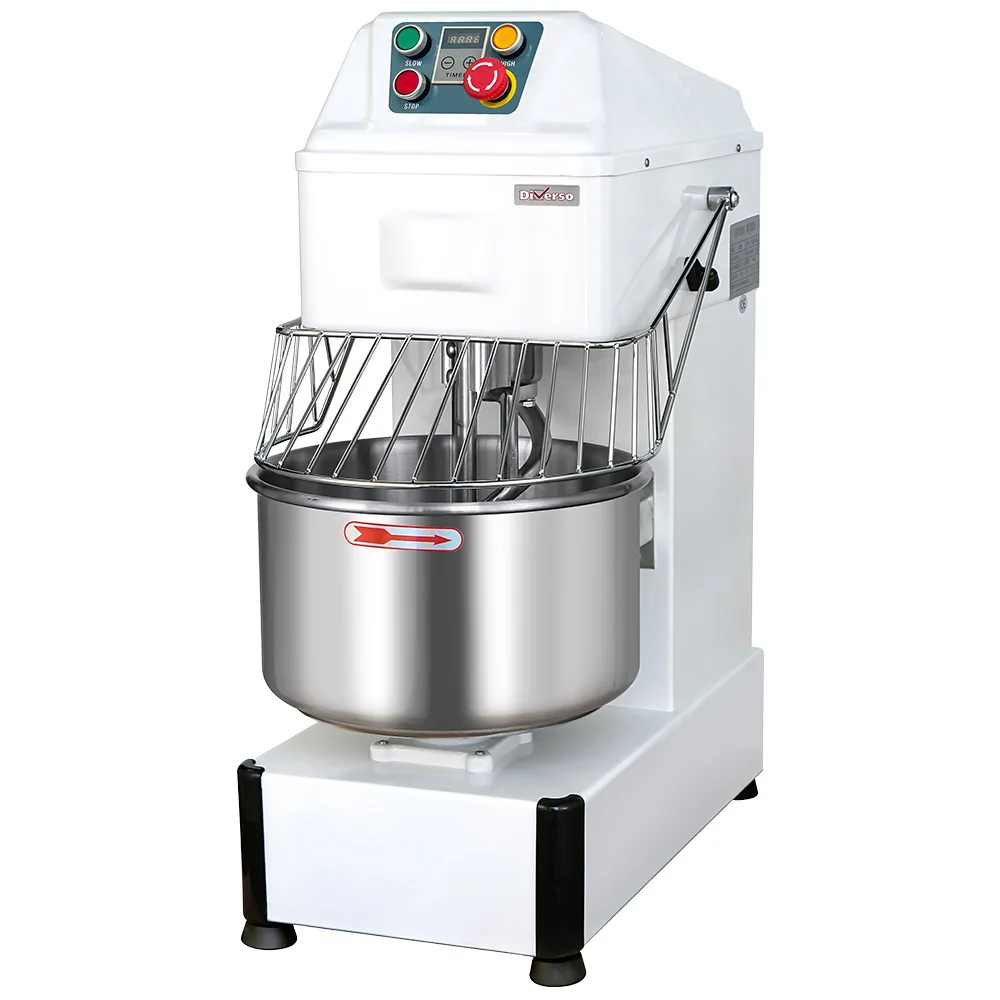Diverso by Diamond Diverso WR-SDTM-20 Spiral mixer, 20 liters, timer, on wheels