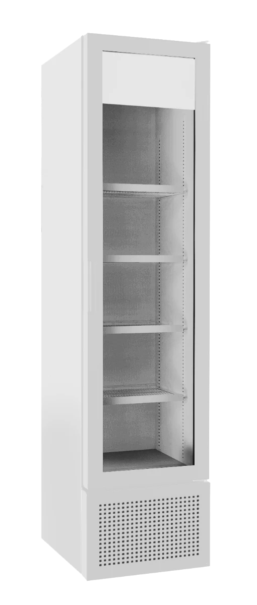 Sterling Pro Green BBS225WOC Slimline Single Door Display Chiller, 225 Litres