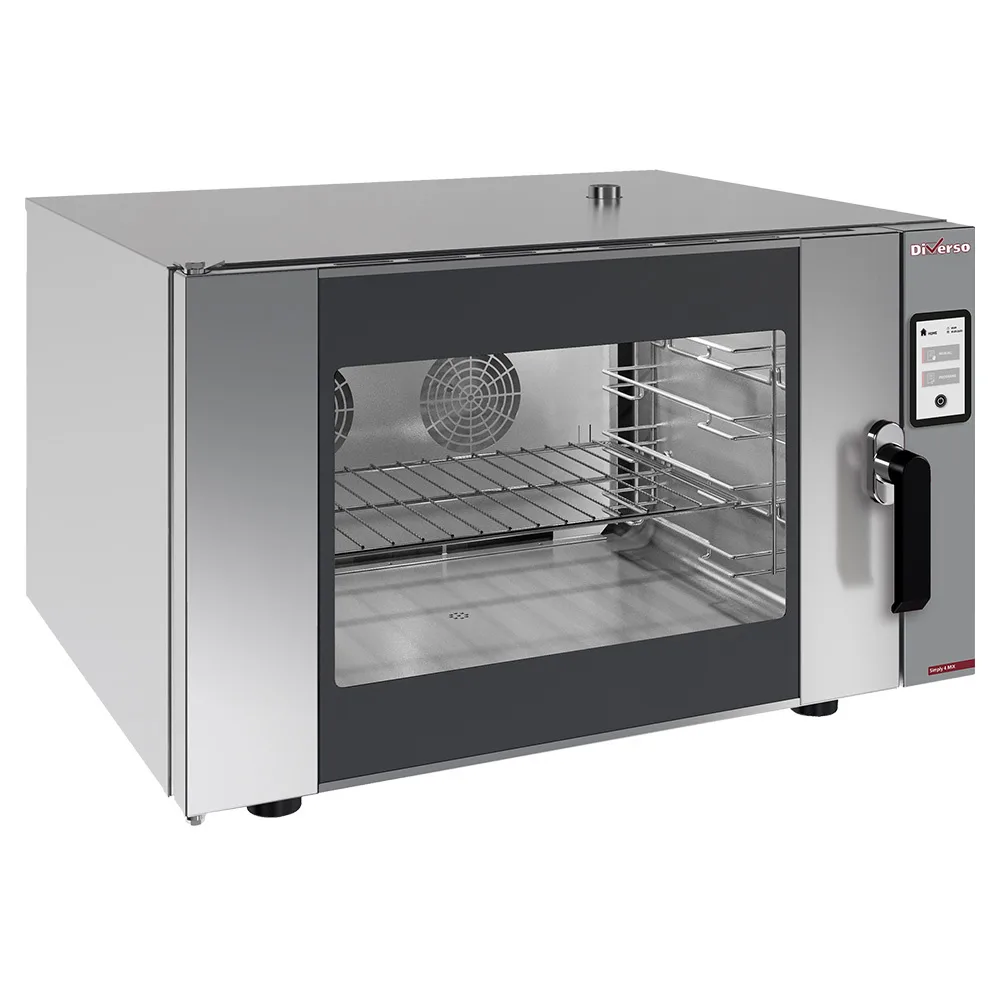 Diverso by Diamond Diverso WR-FCV4-DG Electric steam-convection oven, 2 speeds, TOUCH SCREEN (with core probe)
