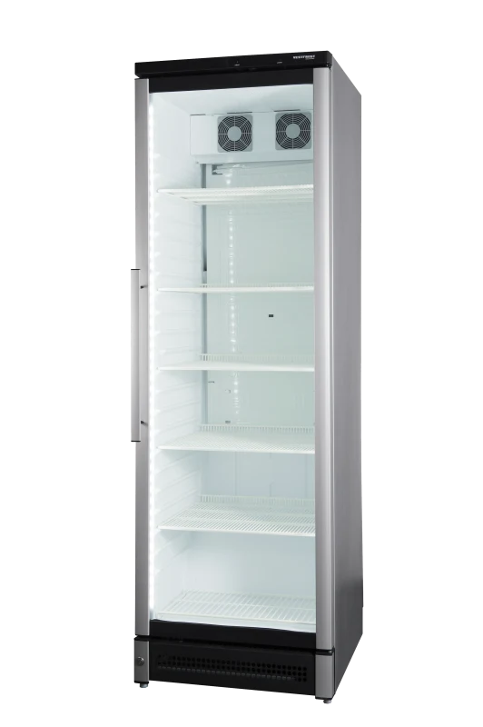 Vestfrost M 180 Glass Single Door Upright Fridge, 381 Litres