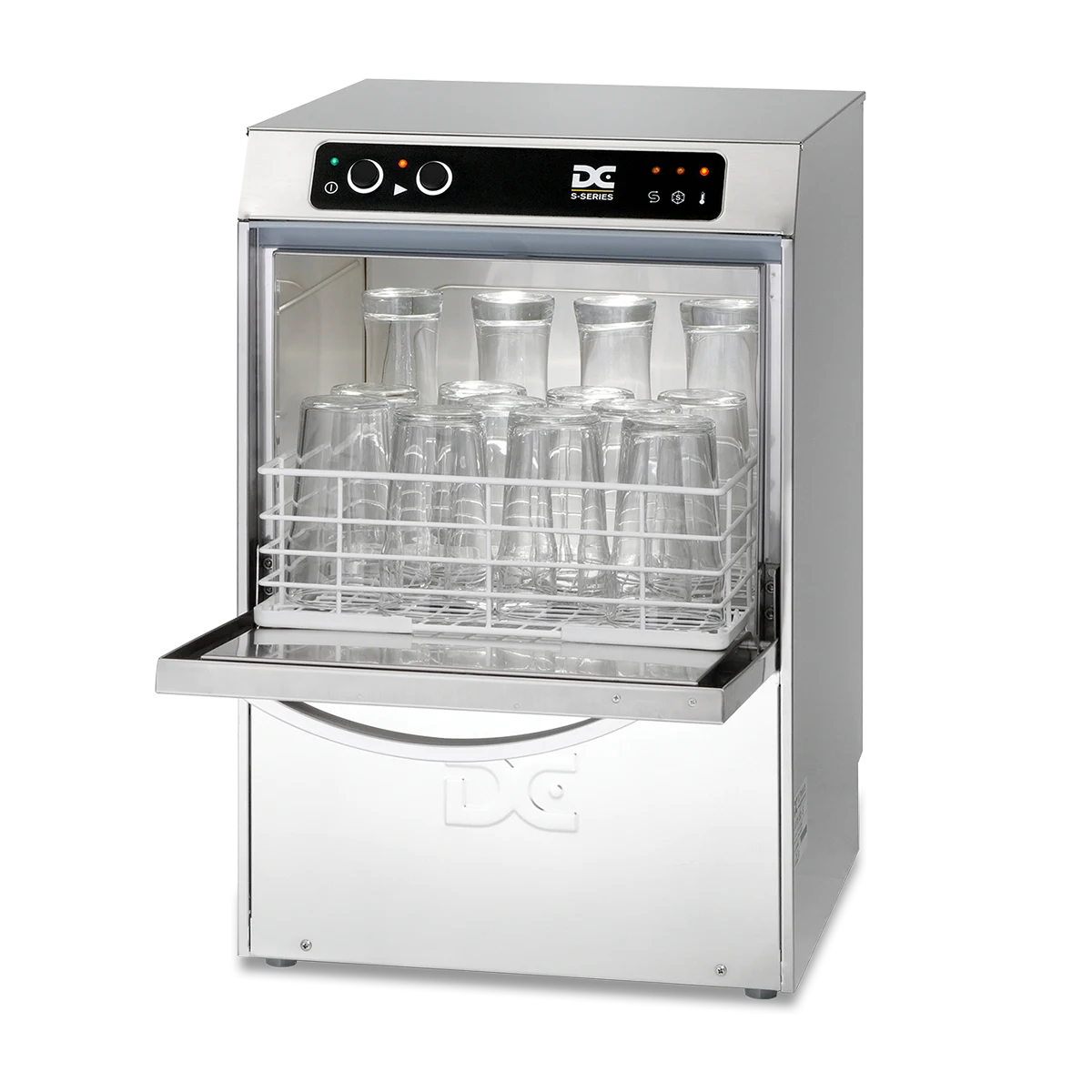 DC Products DC SGP35 Standard Range 350mm Basket Frontloading Commercial Glasswasher, 14 Pint Capacity