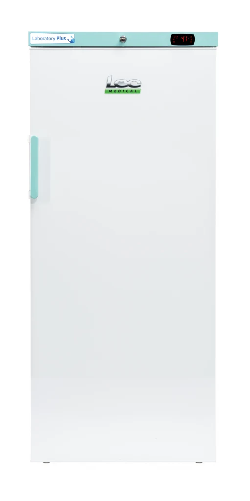 LEC Medical Laboratory & Medical Refrigeration LEC Medical LSFSF242BT-UK-ATEX Solid Single Door Laboratory Plus Bluetooth Enabled Upright Freezer, 242 Litres