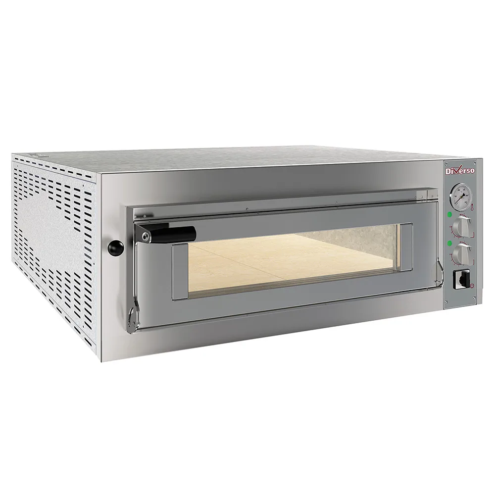 Diverso by Diamond Diverso WR-FS04-MS Electric oven 4 pizzas diam. 350mm, 1 room