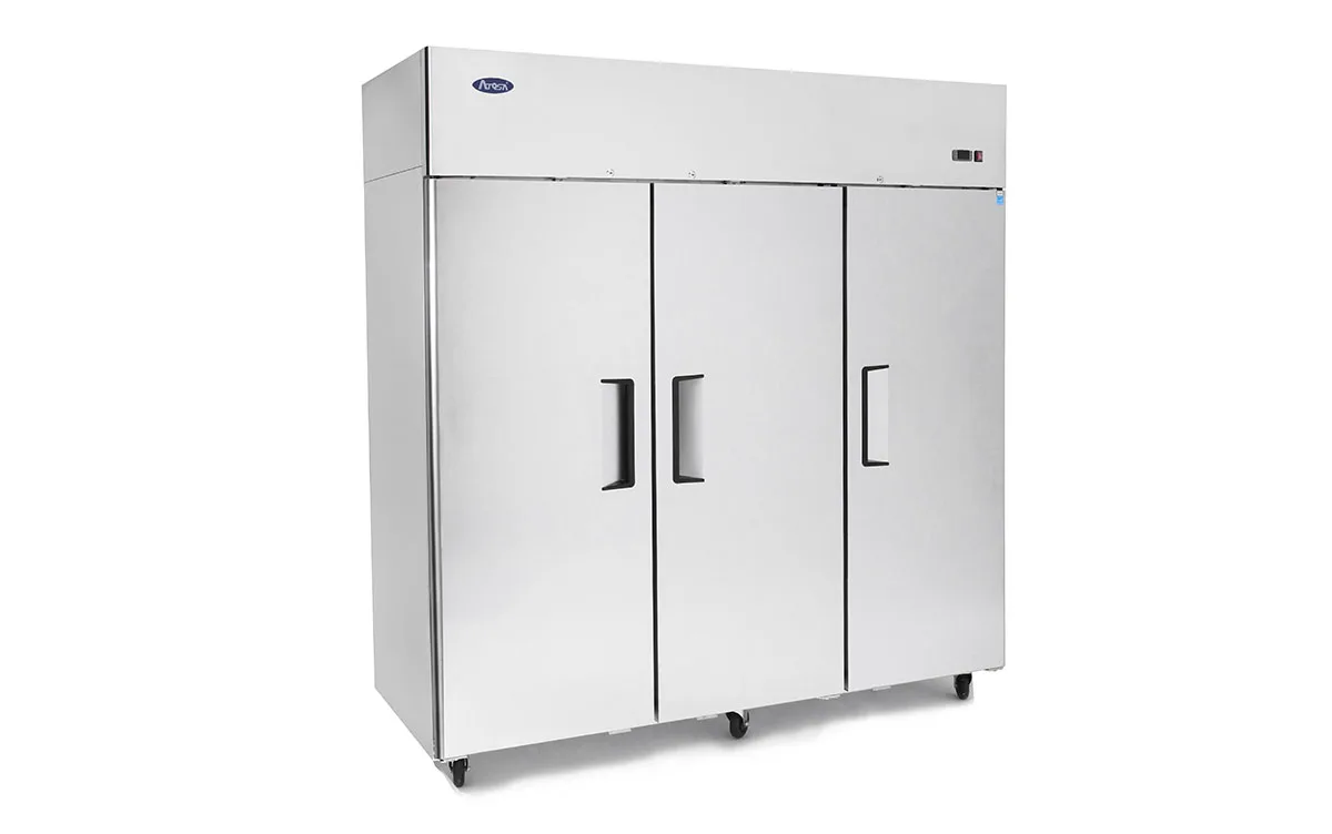 Atosa YBF9242GR Triple Door Upright Freezer, 1390 Litres