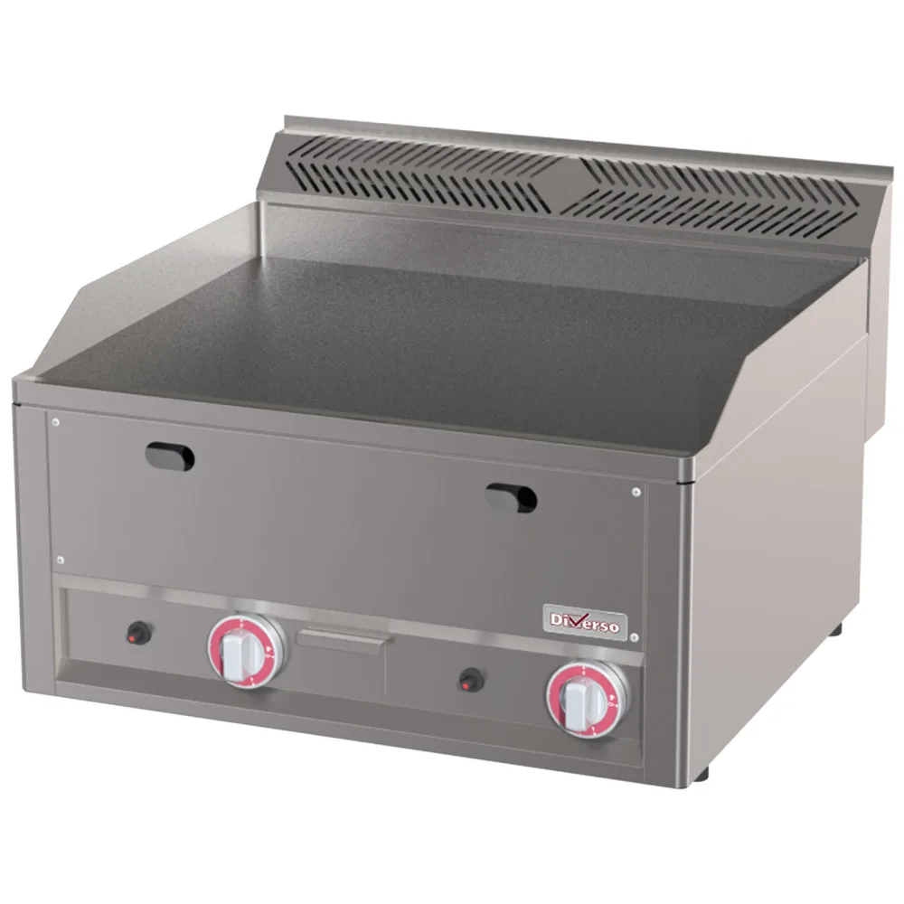 Diverso by Diamond Diverso WR-GPLD-04 Double gas flat cooking plate -Top-