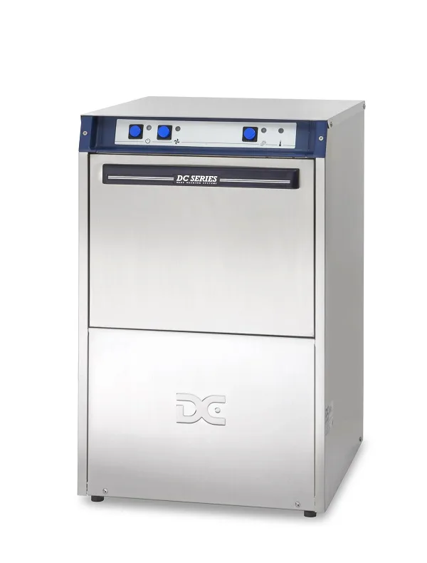 DC Products DC PD40 Premium Range 400mm Basket Frontloading Commercial Dishwasher, 11 Plates