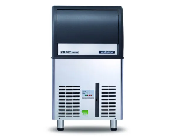 Scotsman EC 107 Eco-X Self Contained Gourmet Ice Maker, 53kg/24hrs Output / 23kg Storage