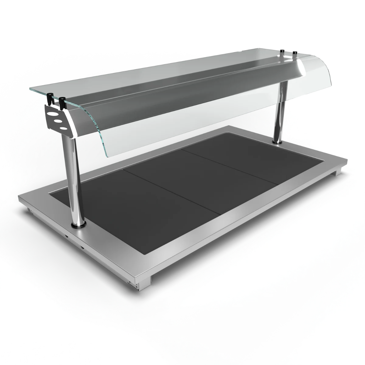 Moffat D3HT Drop-In Hot Top Model with Curved Glass Open Front Gantry